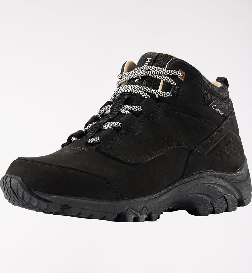 Haglöfs Womens Kummel Proof Eco Hiking Boots Black New Zealand 45267AWDC